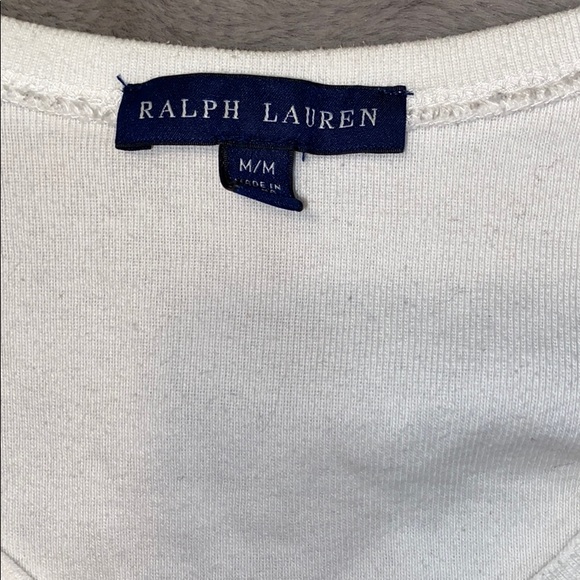 White Ralph Lauren T Shirt - Picture 2 of 3